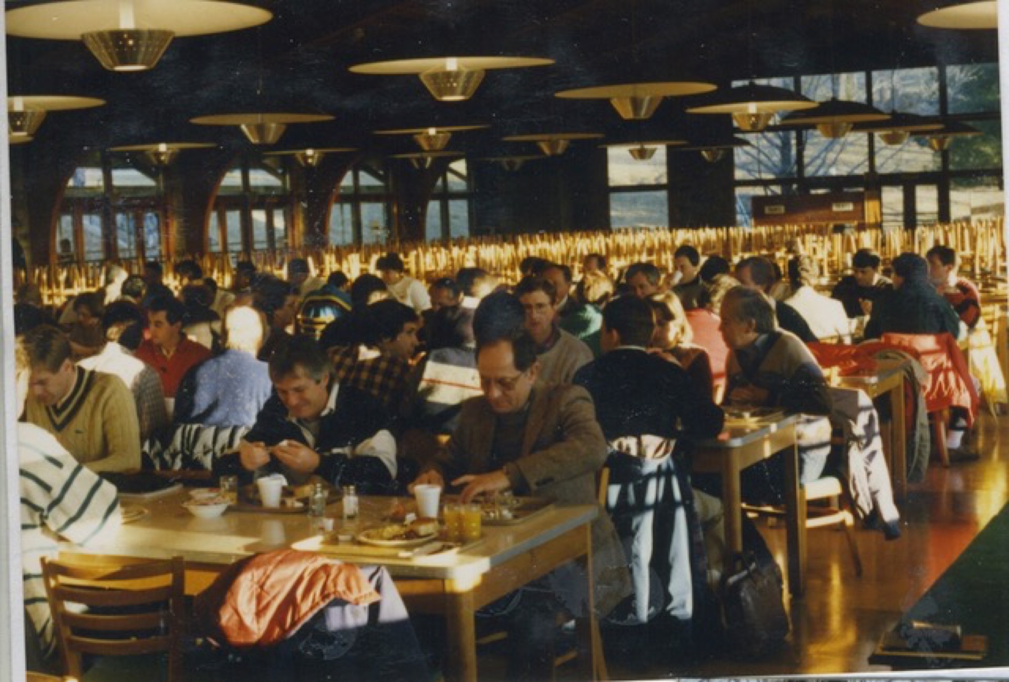 An archival photo from Trinity’s history, 1989