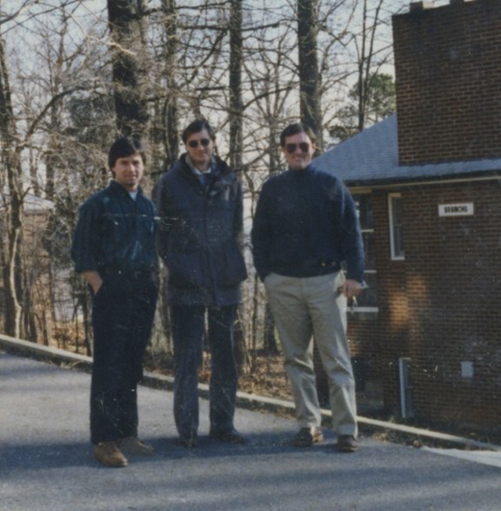 An archival photo from Trinity’s history, 1989