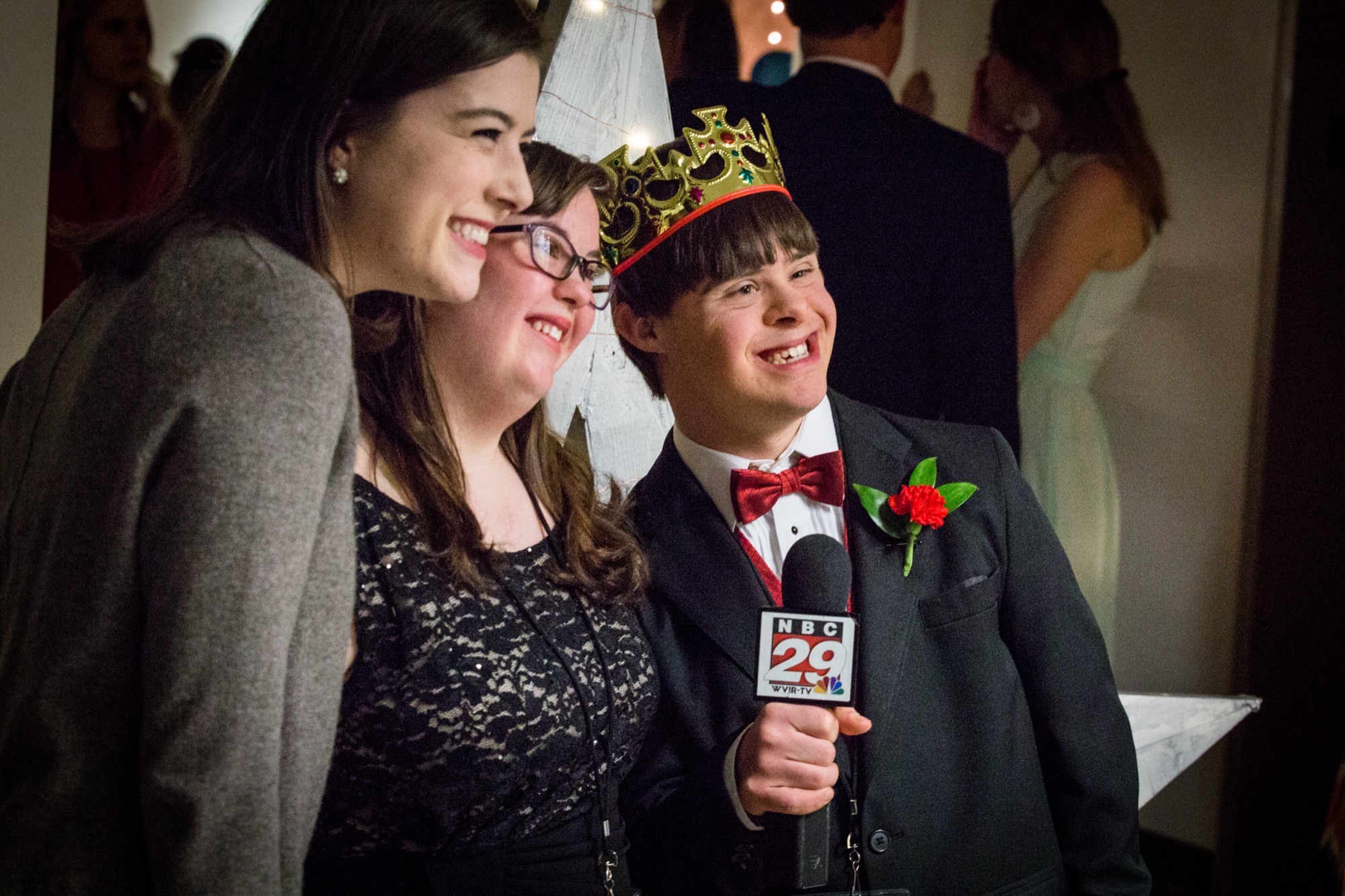 Night to Shine king, interviewed by NBC29