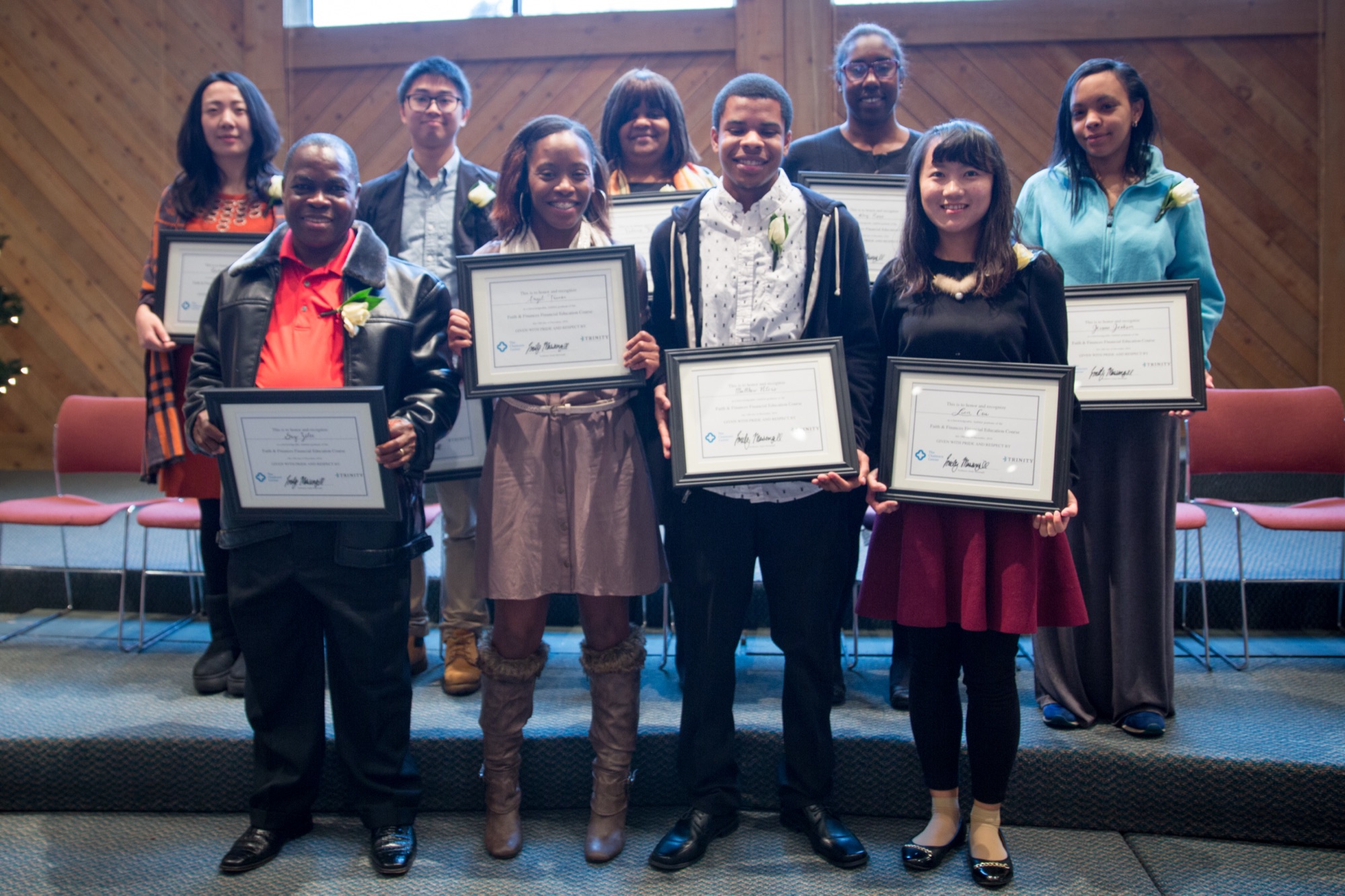 Faith and Finances course graduates