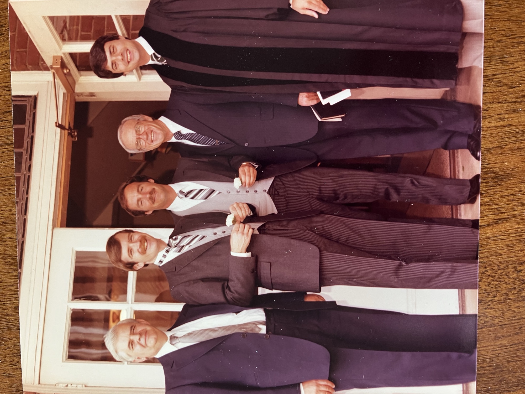 Wedding with pastors