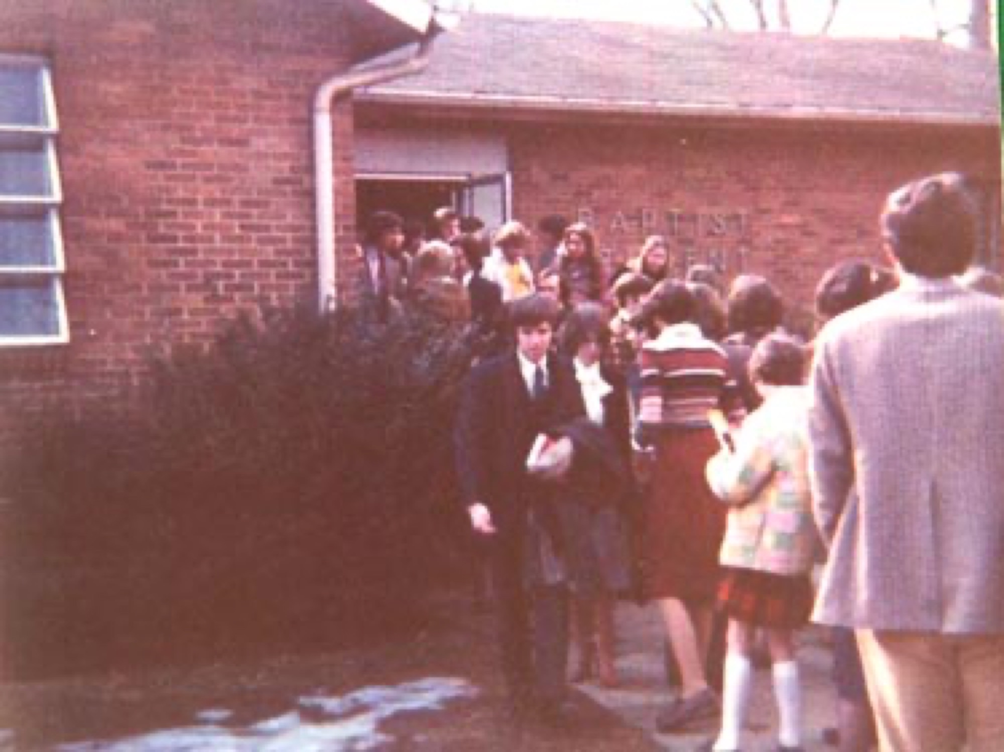 The Baptist Student Center, Trinity’s first meeting place