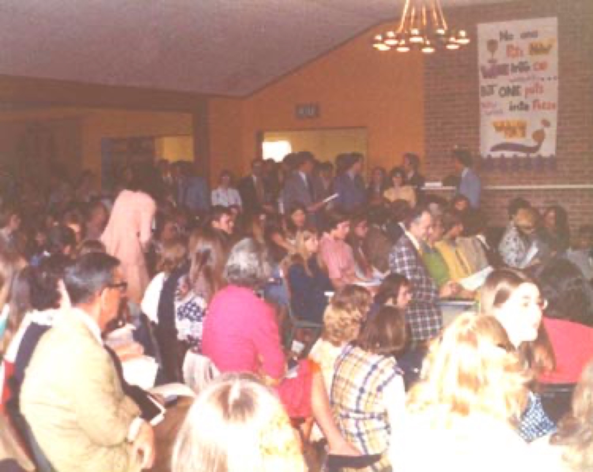 The Baptist Student Center, Trinity’s first meeting place